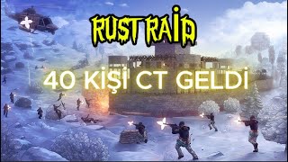 | EN BÜYÜK RAİD! | 2 CLAN CT GELDİ | RUST TÜRKİYE |