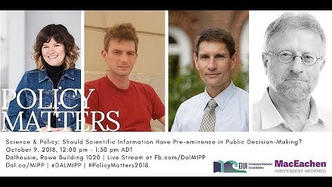 Science and Policy: Should Scientific Information Have Pre-eminence in Public Decision-Making?