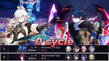 1.2 Memory of Chaos Stage 10 0 Cycle Speedrun (3 stars) feat. E6S5 Jing Yuan & Blade | HSR