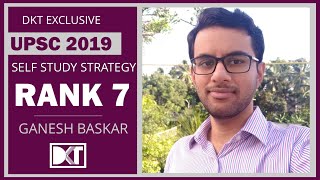 UPSC | Rank 7 Ganesh Kumar Baskar's  detailed strategy |    रैंक 7 गणेश बस्कर की डिटेल्ड स्ट्रेटेजी