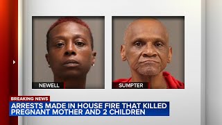 2 arrested in fatal arson that killed pregnant woman, her 2 children in Strawberry Mansion