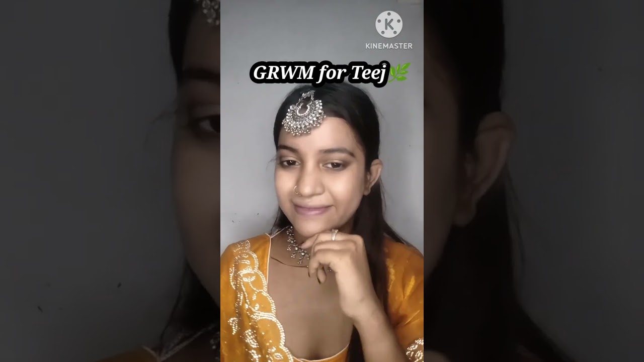 grwm for teej🌿🙏