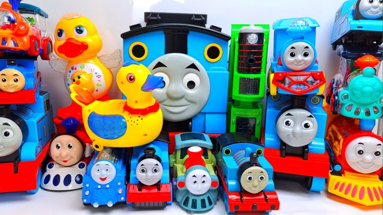 🔴 Live 🔴satisfying With Unboxing Thomas And Friends Blue Train Cars 