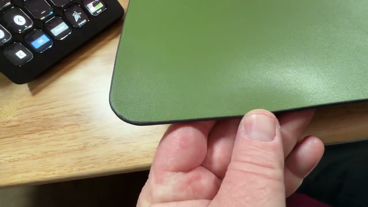 Наконец-то нашла идеальный коврик для стола - кожаный коврик для стола Jotsome.