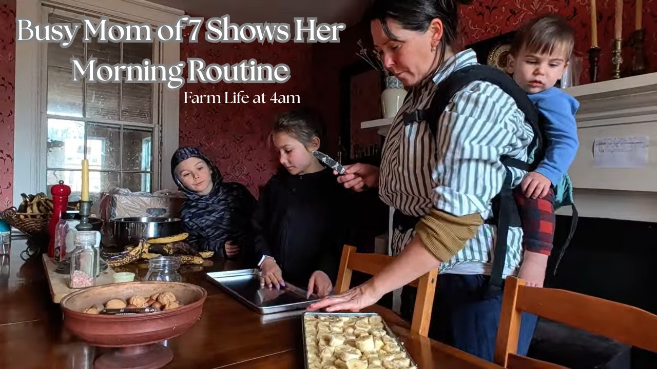 How This Mom Runs a Farm While Raising 7 Kids
