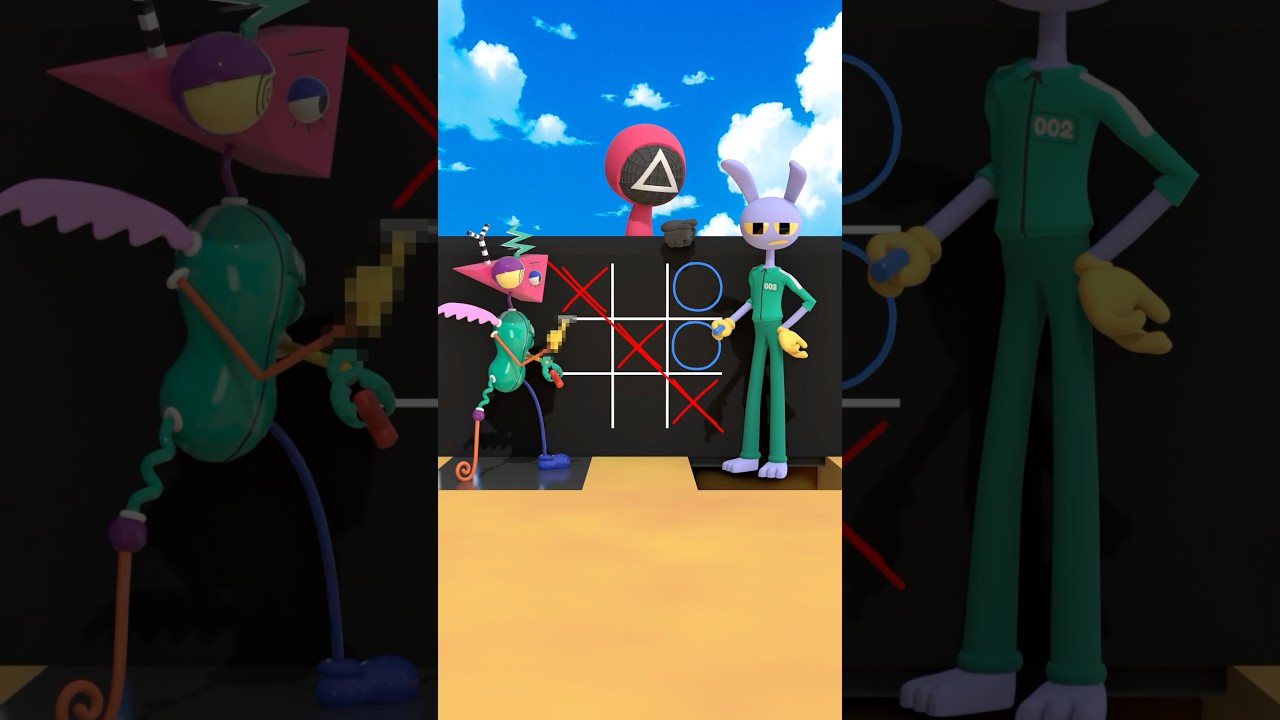 Amazing Digital Circus — Complex Tic-Tac-Toe Squid Game