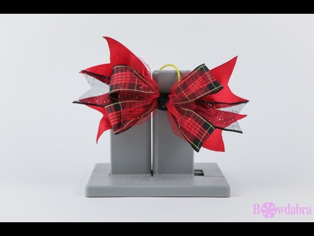 Bowdabra Bow Maker Tutorial/Easy DIY Bow/Make a Wreath Bow/Fall