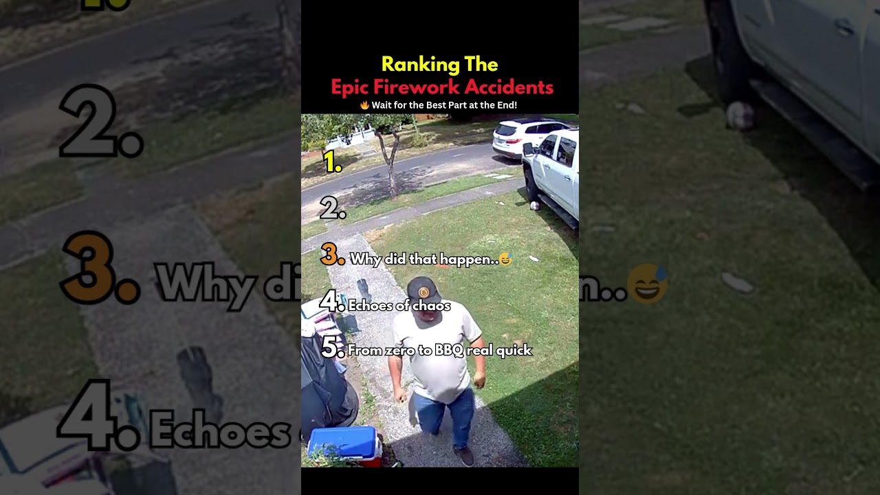 Ranking The Epic Firework Accidents