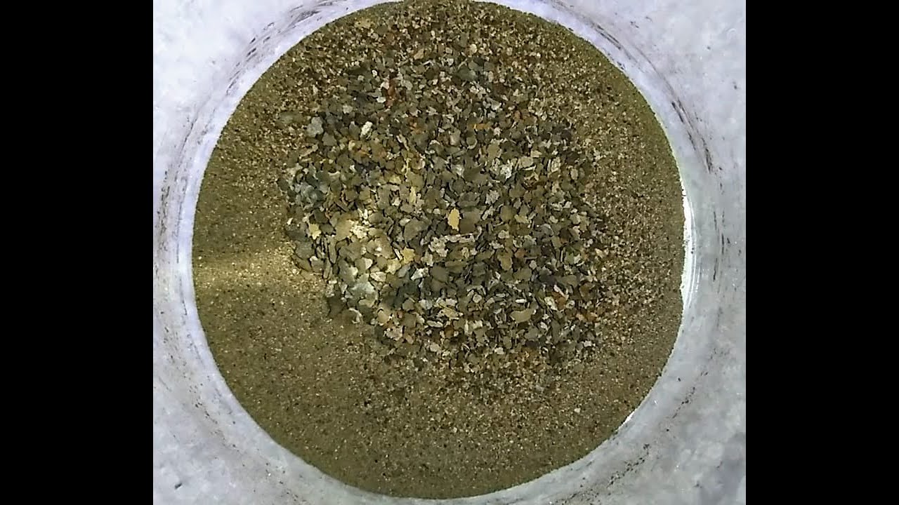 Como lavar e secar o ouro precipitado da solução desplacante pelo método usado no Brasil 