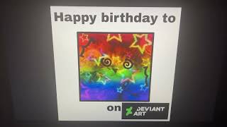 Happy 22nd Birthday To Rainbow-Reader On DeviantArt