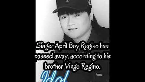 APRIL BOY REGINO - PAALAM IDOL