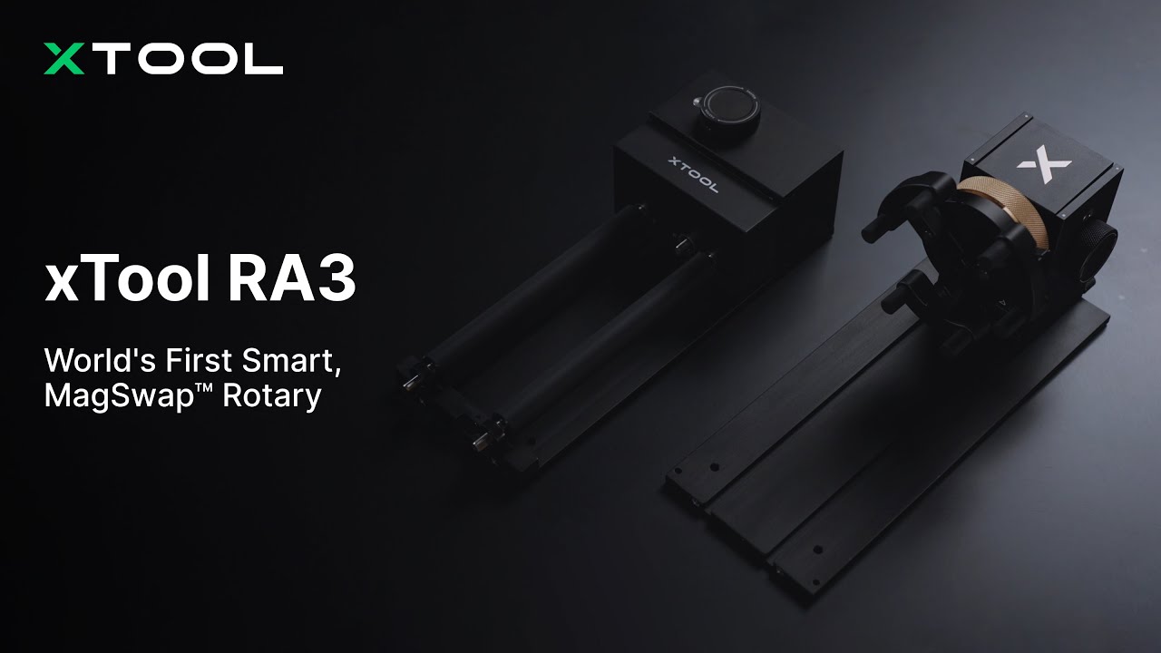 xTool RA3: World's First Smart, MagSwap™ Rotary