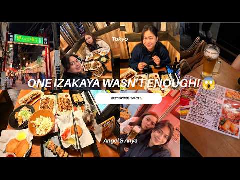 TOKYO NIGHTLIFE FOOD TOUR 🇯🇵 Omoide Yokocho Izakaya + Torikizoku Yakitori Feast!
