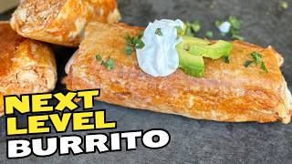 Chicken TINGA Grilled Cheese BURRITO - Loaded with ALL THE FLAVOR - Slow Cooker to Griddle! Crockpot Chicken Tinga