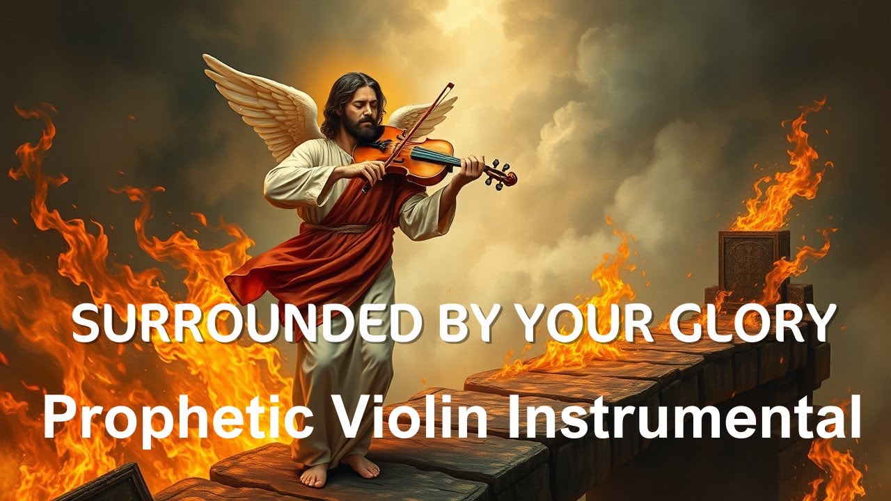 Prophetic Violin Instrumental | SURROUNDED BY YOUR GLORY | Background ...