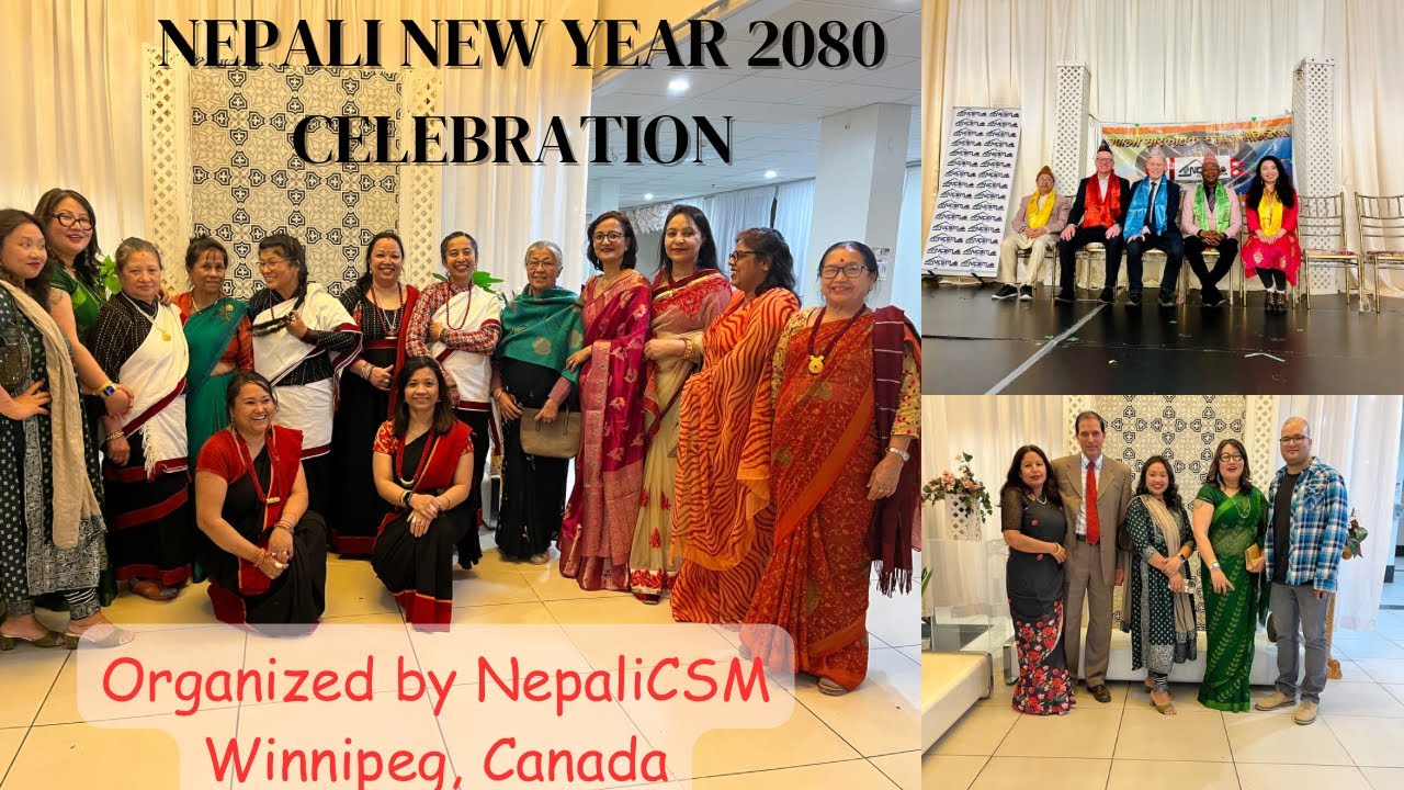 Nepali New Year 2080 Celebration in Winnipeg, Manitoba, Canada YouTube