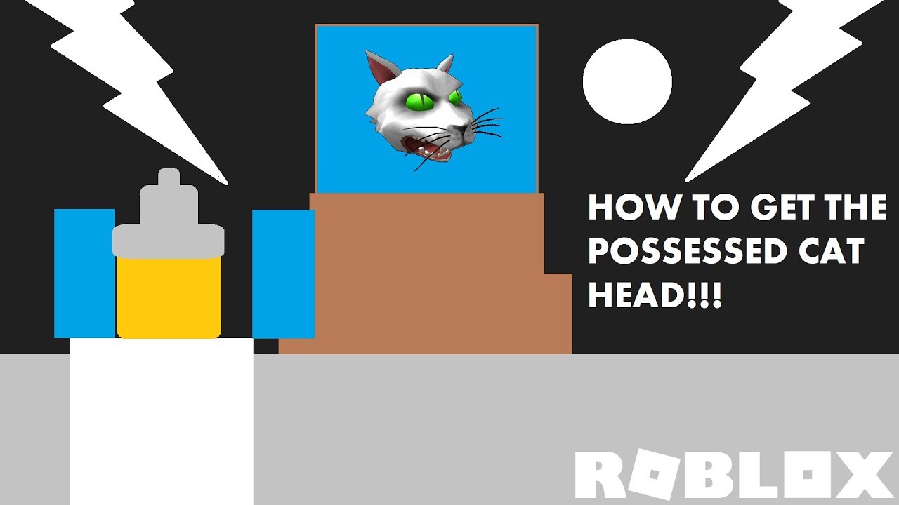 Roblox Hallow S Eve 2018 Possessed Cat Head Tutorial - 