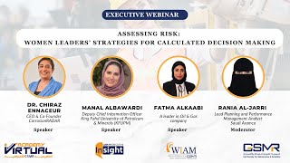 Webinar on Assessing Risk: Women Leaders’ Strategies for Calculated Decision Making
