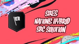 SIXES SBC SOLUTION!- Hybrid Nations- FUT 20 Pacybits Pack Opener & Draft screenshot 1