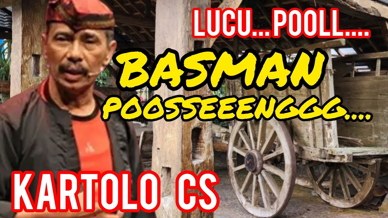 🎼KARTOLO CS BASMAN POSENG | Ludruk Jawa Timur Lucu & Penuh Makna