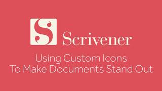 Organising Your Projects - Using Custom Icons To Make Documents Stand Out