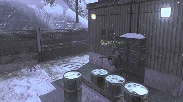 MW3 - Insane first kill w/ the Stun Grenade in Outpost!