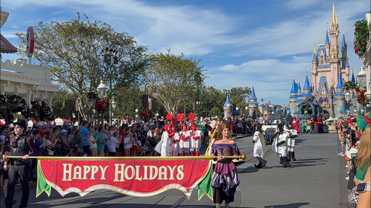 Disney Villains Christmas Cavalcade
