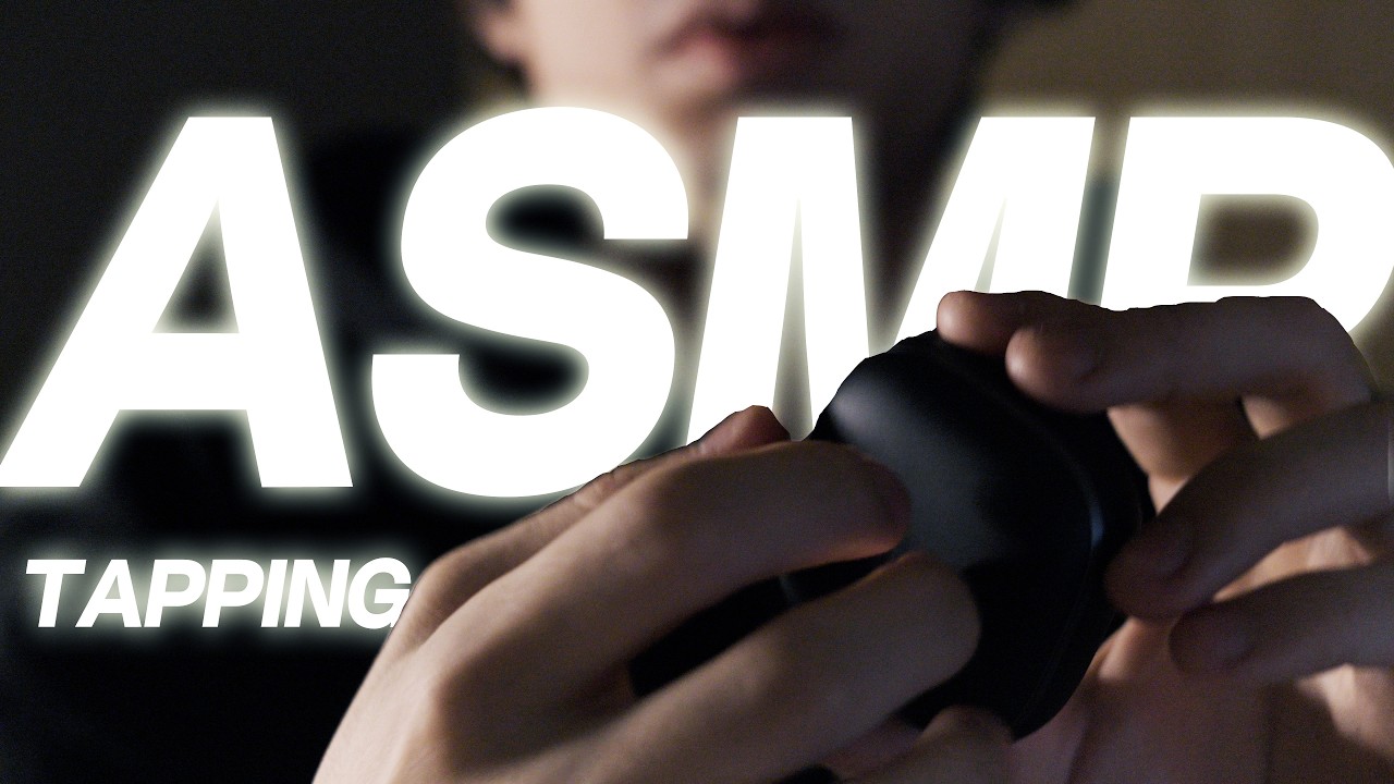 【ASMR】リラックス確定の色々なケースの音　Relax good tapping sounds.