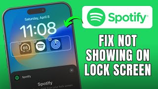 Fix: Spotify Not Showing on iPhone Lock Screen! Spotify Lockscreen Widget