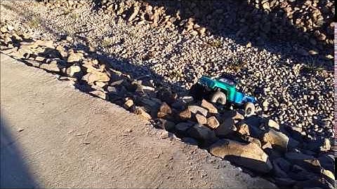 Axial SCX10 Falken Edition - 1st time running