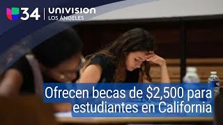 California ofrecerá becas de $2,500 para estudiantes que quieran capacitarse