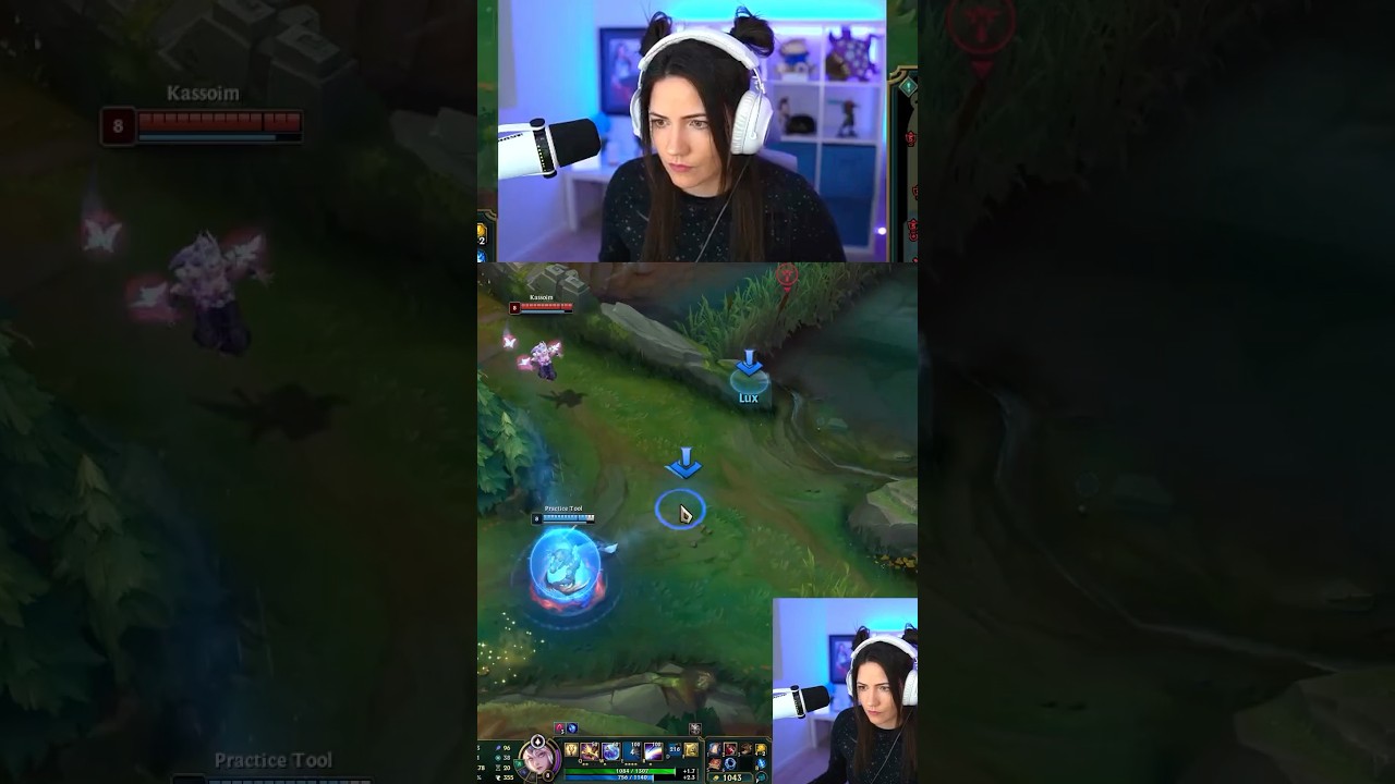 Totally intentional, definitely saw it coming 😅 #leagueoflegends #twitch #gaming #lux