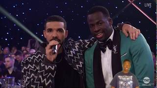 He Was Actually Really Funny...Best of Drake During 2017 NBA Awards