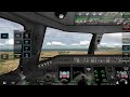 LANDING AT ANTALYA AIRPORT WHIT EMBRARER 190