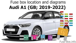 audi a1 cigarette lighter fuse location Fuse box location and diagrams: Audi A1 (2019-2022)