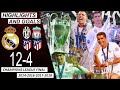 Real Madrid Champions League Final 2014-2016-2017-2018 | vs Atletico Madrid - Juventus - Liverpool