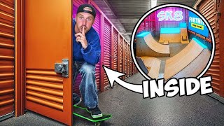 We Built a HIDDEN Skatepark in Public!
