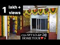 1750 Sft Lo మా చెల్లి హోమ్ టూర్ || Gated community flat Home Tour