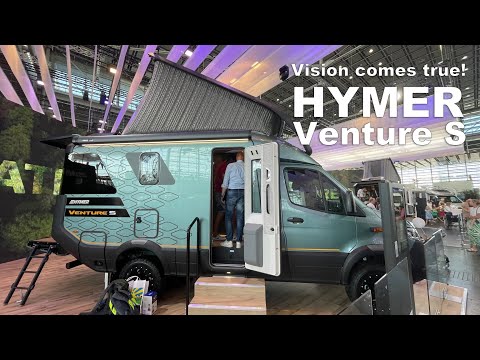 Video: Se Fremtiden For Bobiler I Den Fantastiske Hymer VisionVenture