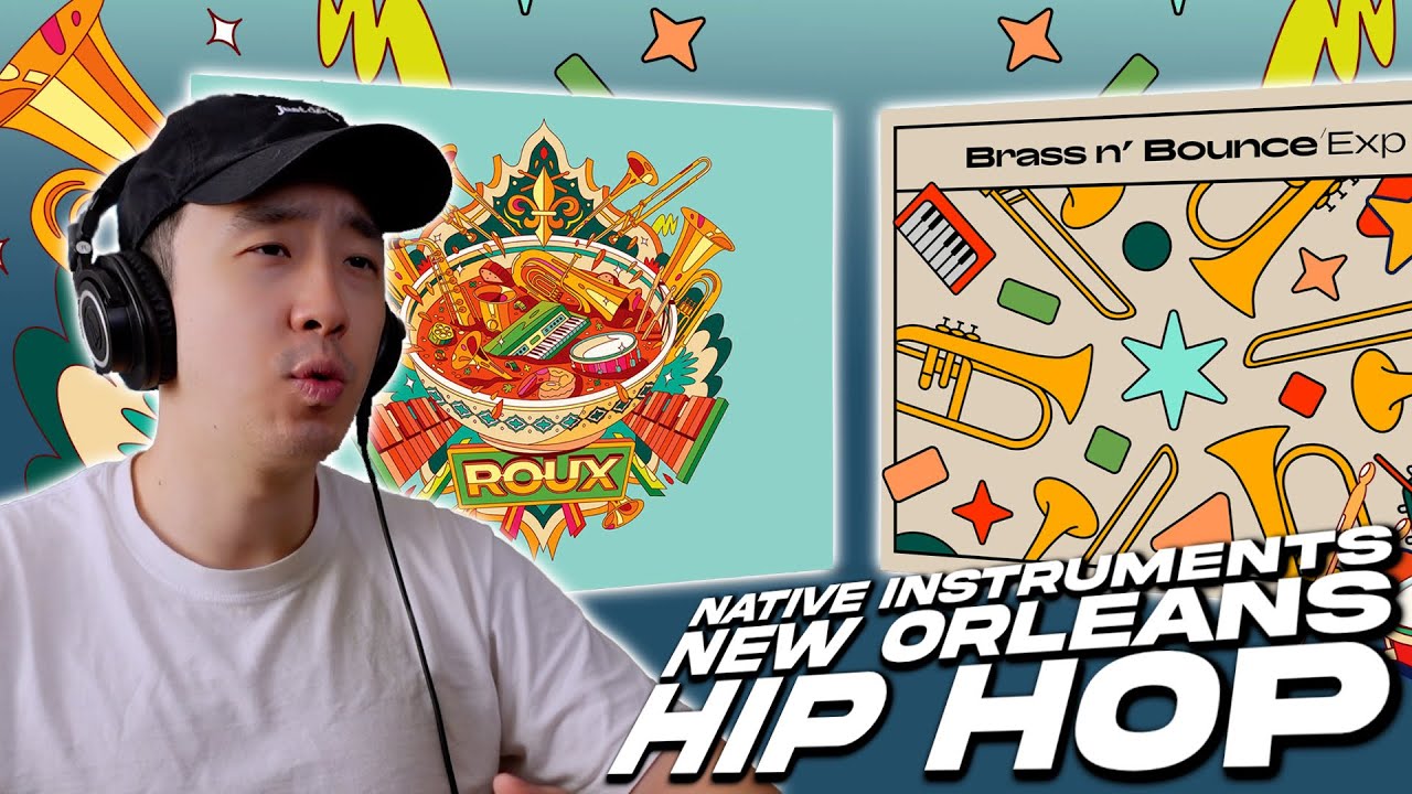 All the Sounds You Need for New Orleans HipHop! Native Instruments Roux ...