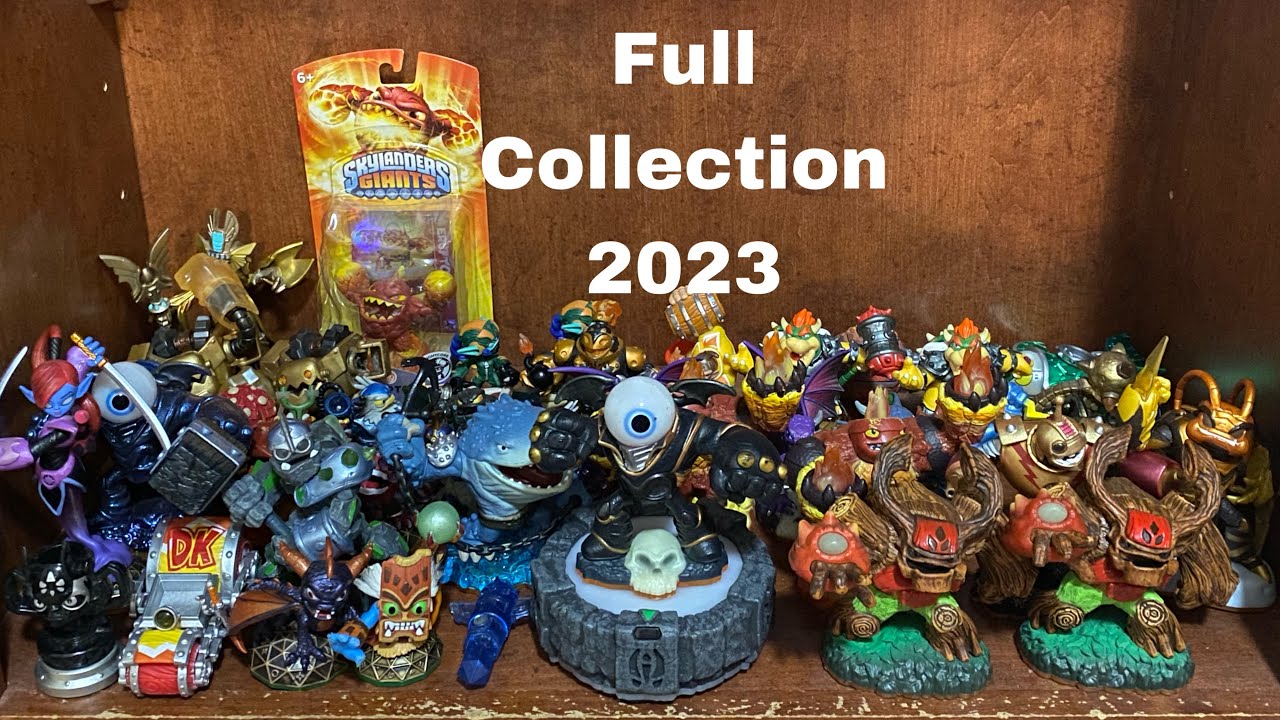 My Full Skylander Collection 2023 - YouTube