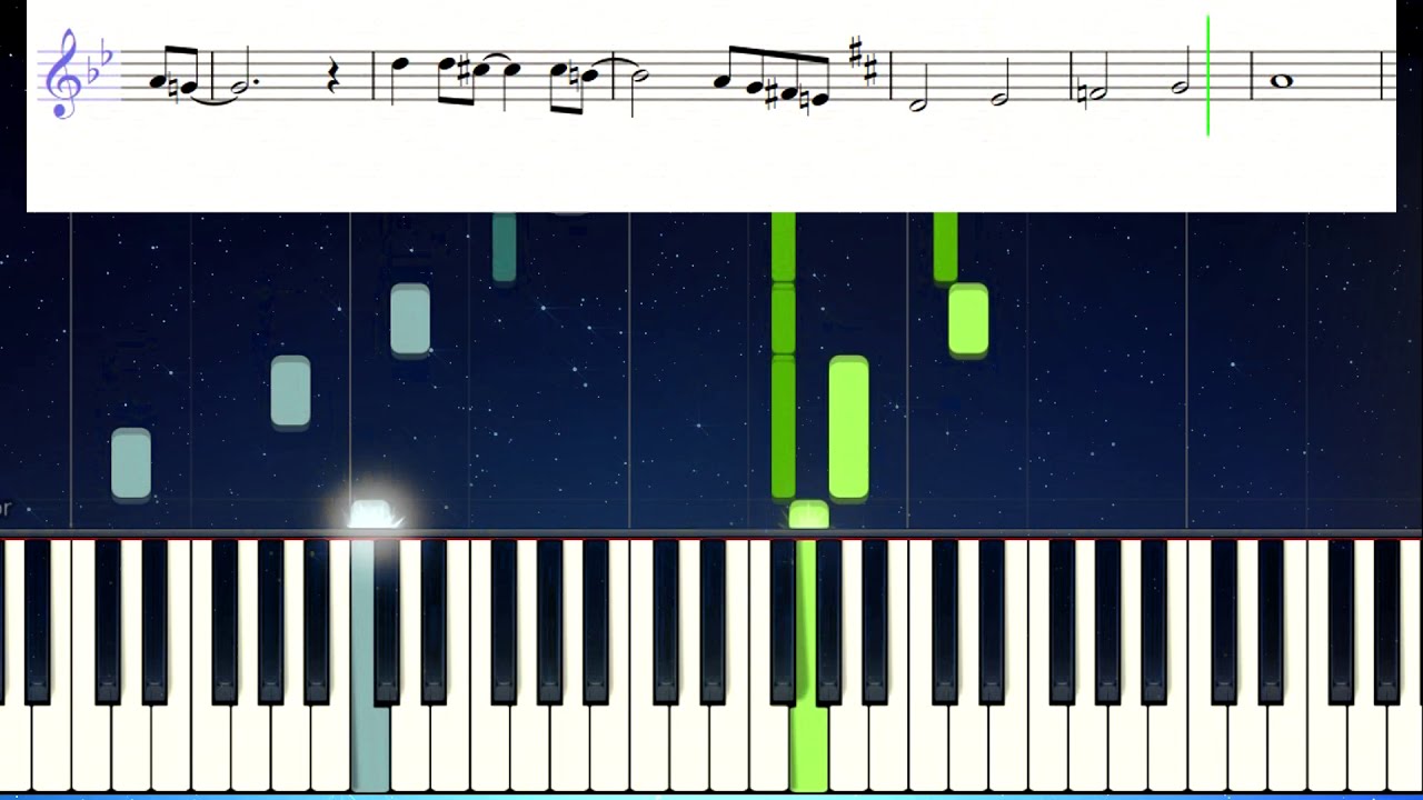 The most beautiful melody to learn to sing music - YouTube