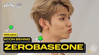 [PREVIEW] ZEROBASEONE (제로베이스원) | KCON BEHIND 🎬 | KCON HONG KONG 2024