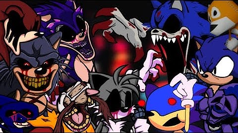 Triple Trouble Drowning Section Extended But The Sonic.exe Gang Sings It