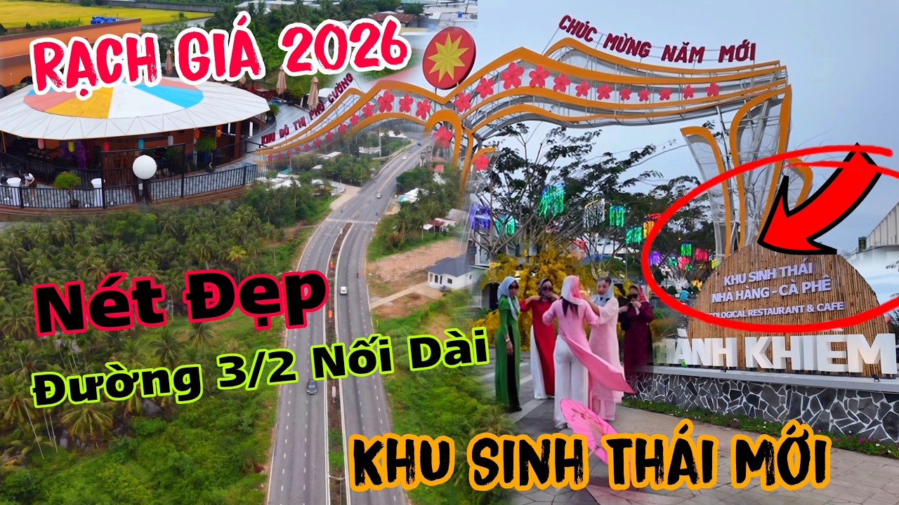 Buổi Chiều Dạo 1 Vòng Từ Tắc Cậu Về Rạch Giá Trên Con Đường 3 Tháng 2 Nối Dài