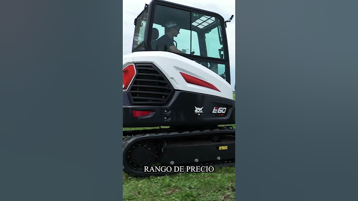 Qué precio tiene una mini excavadora nueva y de uso.