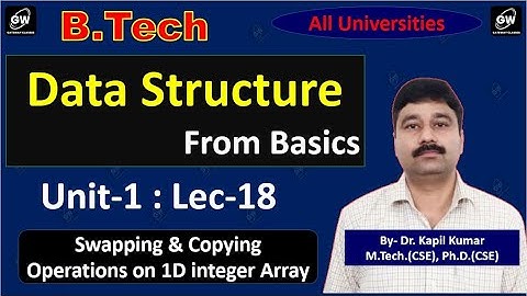 Lec-18 I Unit-1 I Data Structure I by Dr. Kapil Kumar Sir I Gateway Classes I AKTU RGPV I SPPU I