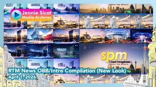 RTM News (Malaysia) OBB / Intro Compilation (New Look) (April 1, 2026) [ALL LANGUAGES] 