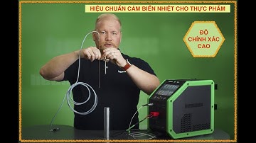 Cách hiệu chỉnh cảm biến nhiệt độ vệ sinh ngành THỰC PHẨM, DƯỢC PHẨM /Sanitary temperature tự động