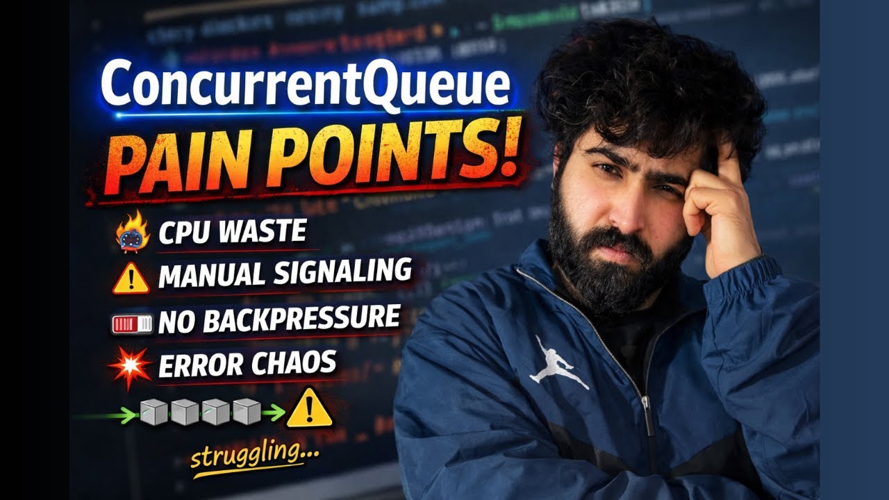 ConcurrentQueue Pain Points in C# | Why It Breaks in Async Systems